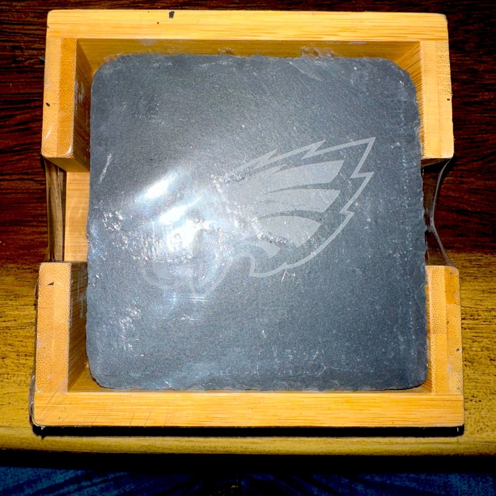 Slate Coasters Philadelphia Eagles